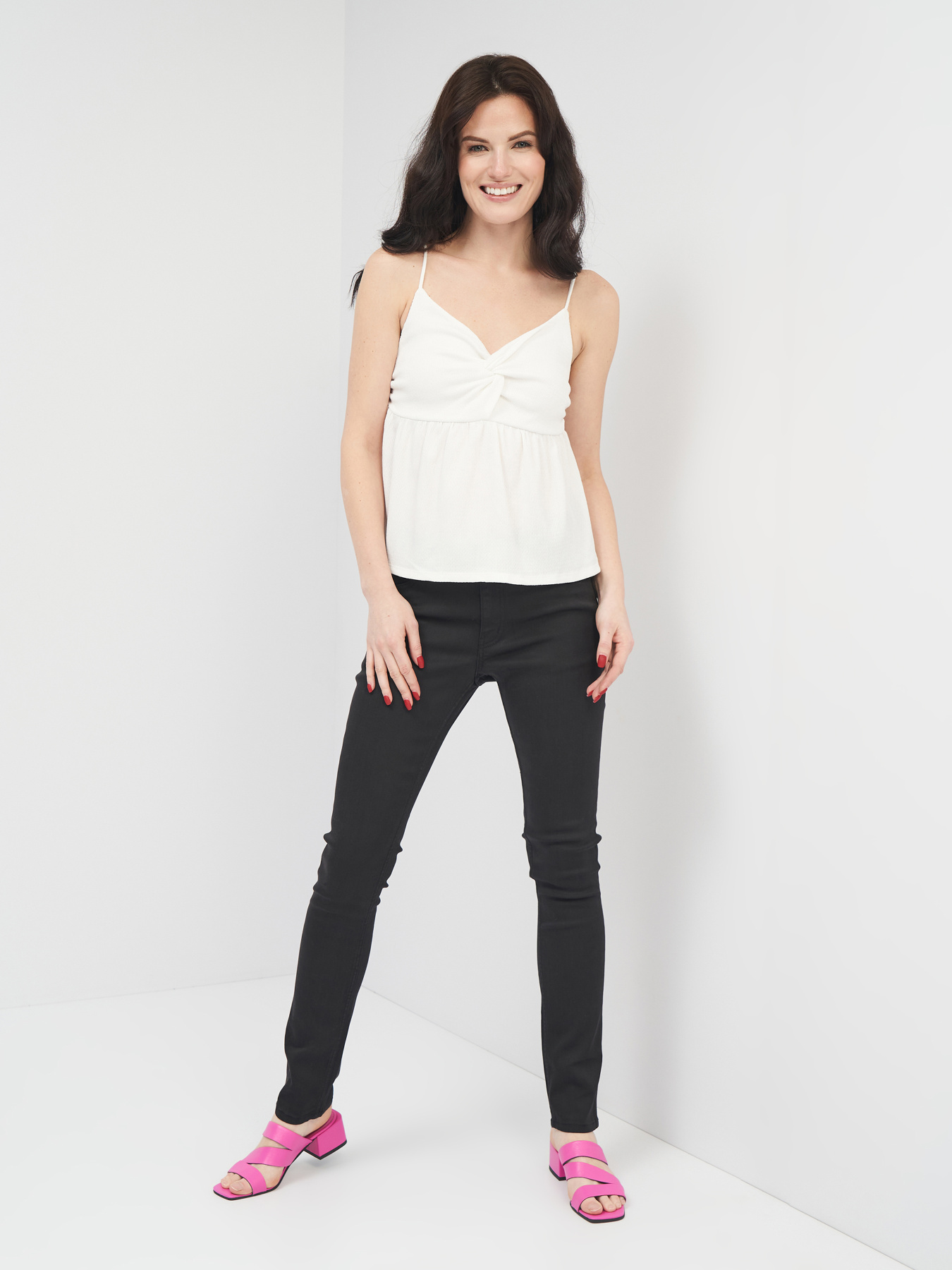 Майка H&M модель 7963512bar_Белый Фото