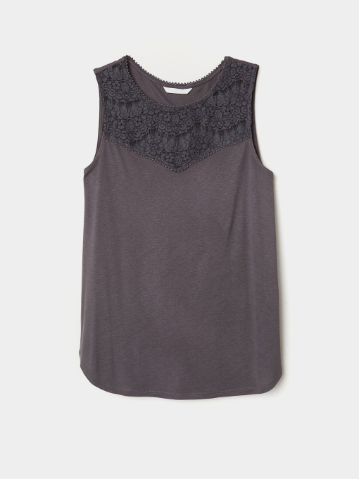 Майка H&M модель 6134597log_Серый Фото