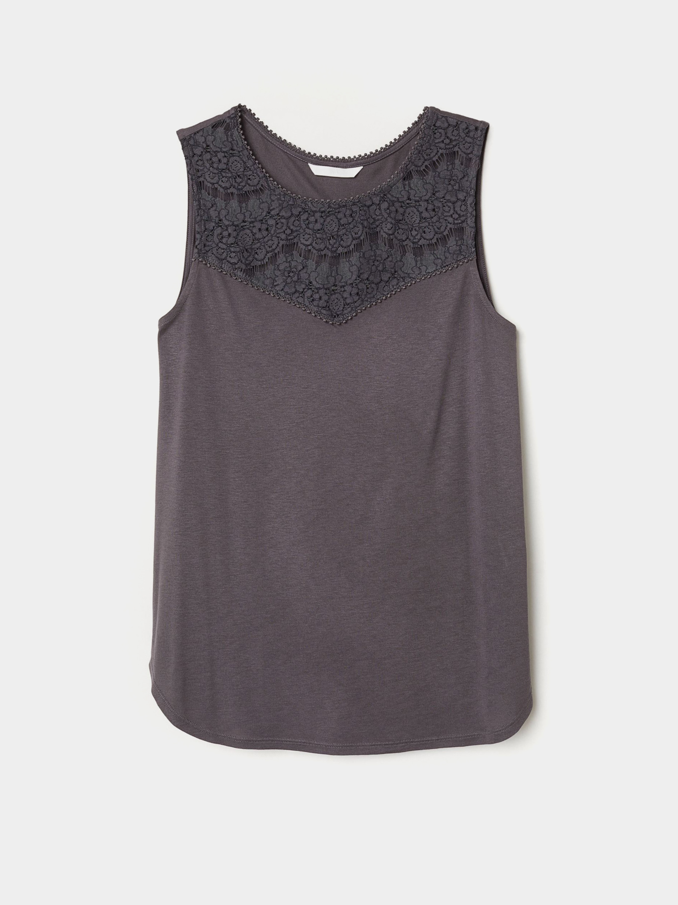 Майка H&M модель 6134597log_Серый Фото