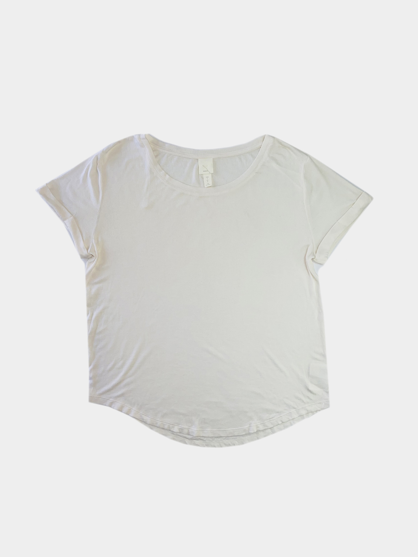 Футболка H&M модель 4532022abr_Молочный Фото