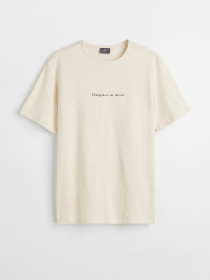 Футболка H&M модель 1069841arl_Бежевый Фото