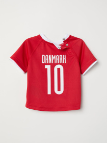 Футболка H&M модель 6131707abr_Красный Фото