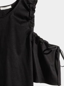 Футболка H&M модель 5474886dlog_Черный Фото