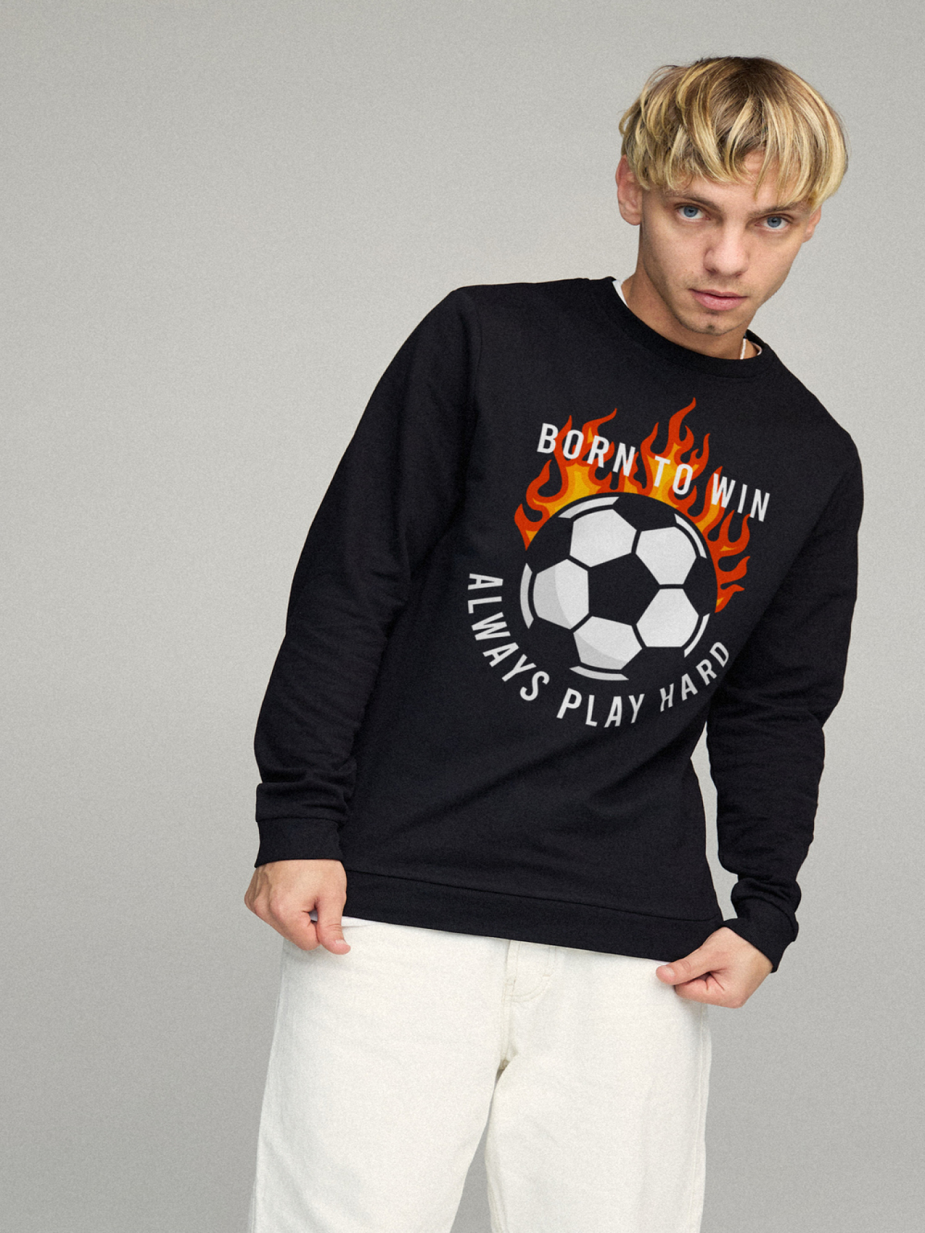 Світшот YAPPI модель BSMB10001 Фото