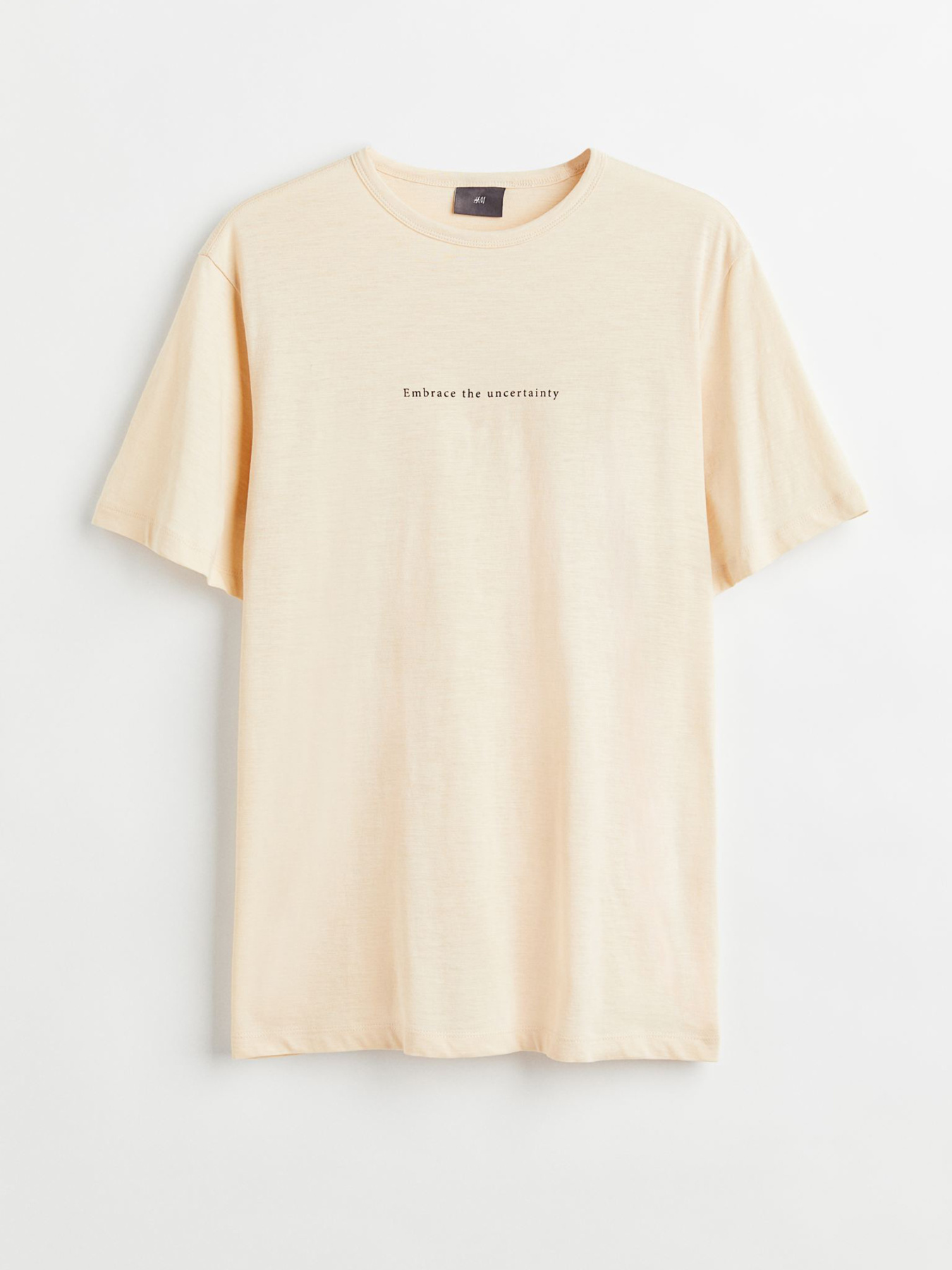 Футболка H&M модель 1099596arl_Бежевый Фото