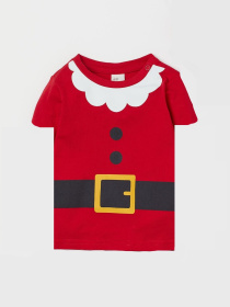 Футболка H&M модель 9500555abr_Красный Фото