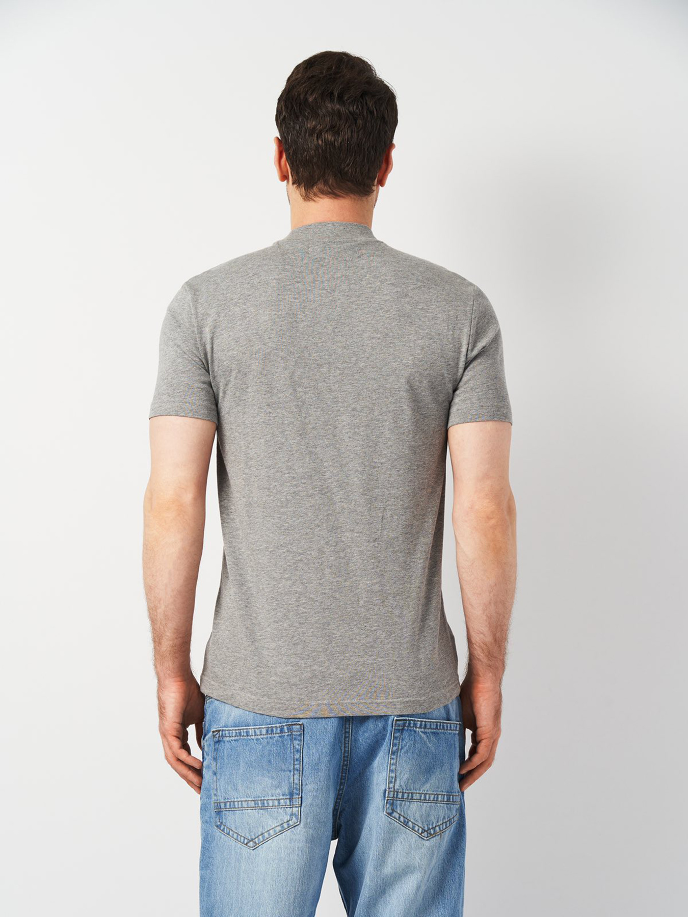 Футболка H&M модель 2001132ral_Серый Фото