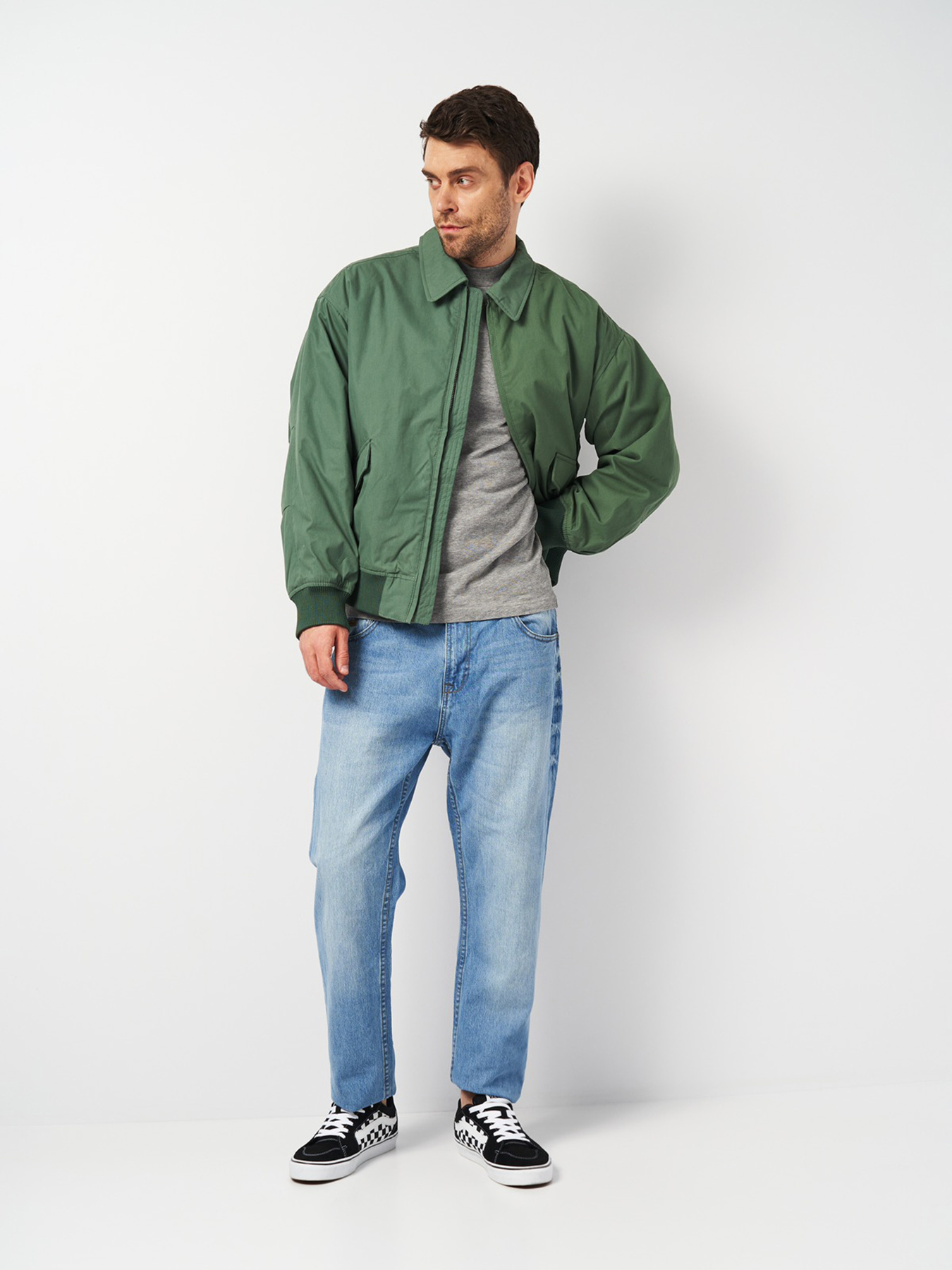 Футболка H&M модель 2001132ral_Серый Фото