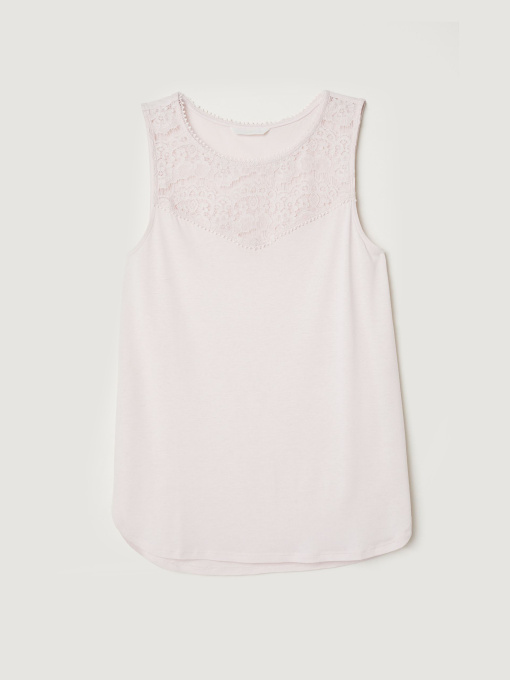 Майка H&M модель 6134597abr_Светло-розовый Фото