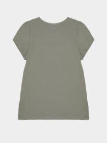 Футболка H&M модель 9609293arl_Хаки Фото