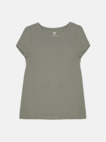 Футболка H&M модель 9609293arl_Хаки Фото