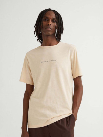 Футболка H&M модель 10995926wer_Светло-бежевый Фото