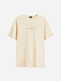 Футболка H&M модель 10995926wer_Светло-бежевый Фото