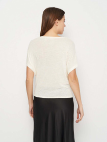 Футболка H&M модель 8450311wer_Молочный Фото