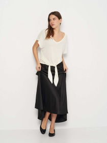 Футболка H&M модель 8450311wer_Молочный Фото