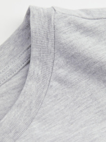 Футболка H&M модель 1036336arl_Серый Футболка H&M модель 1036336arl_Серый Фото