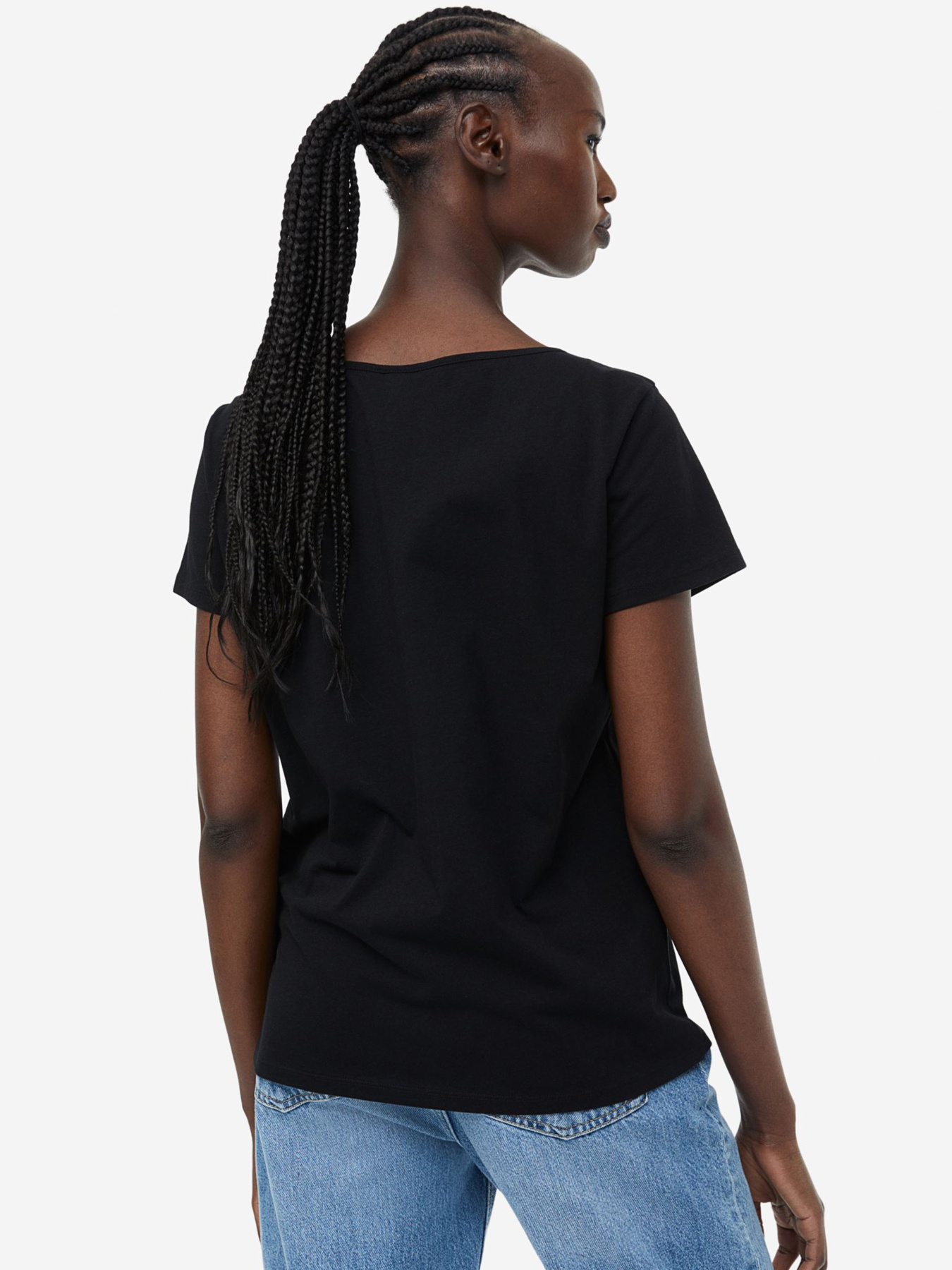 Футболка H&M модель 9792364arl_Черный Фото