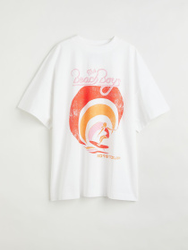 Футболка H&M модель 10024715wer_Белый Фото