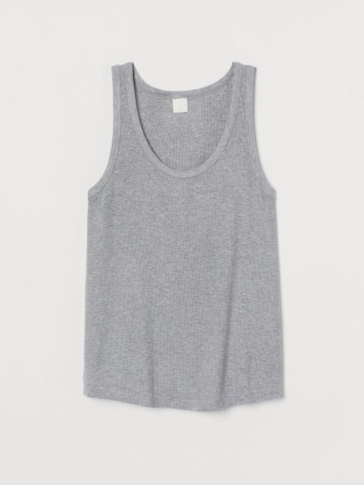 Майка H&M модель 8649532wer_Серый Фото
