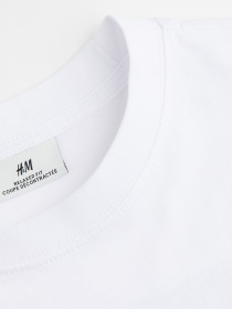 Футболка H&M модель 10325226wer_Белый Фото