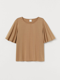 Футболка H&M модель 1132997wer_Коричневый Фото