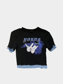 Футболка H&M модель 1412657wer_Черный Фото