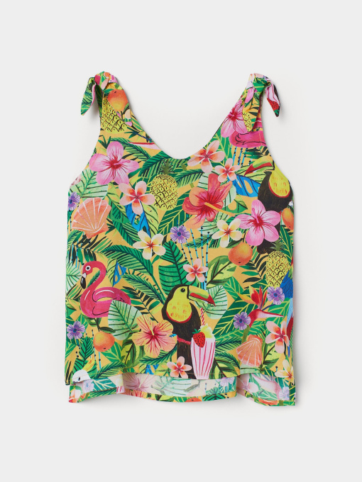 Майка H&M модель 8175941kwer_Желтый Фото