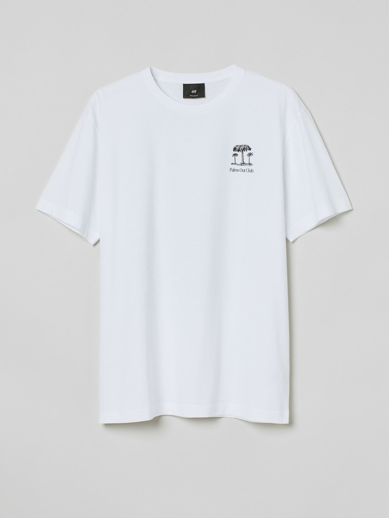 Футболка H&M модель 6840214arl_Белый Футболка H&M модель 6840214arl_Белый Фото