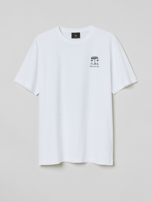 Футболка H&M модель 6840214arl_Белый Фото