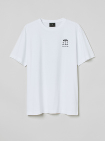 Футболка H&M модель 6840214arl_Белый Футболка H&M модель 6840214arl_Белый Фото