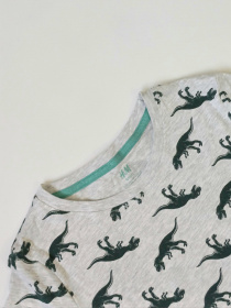 Футболка H&M модель 5442904kwer_Серый Фото