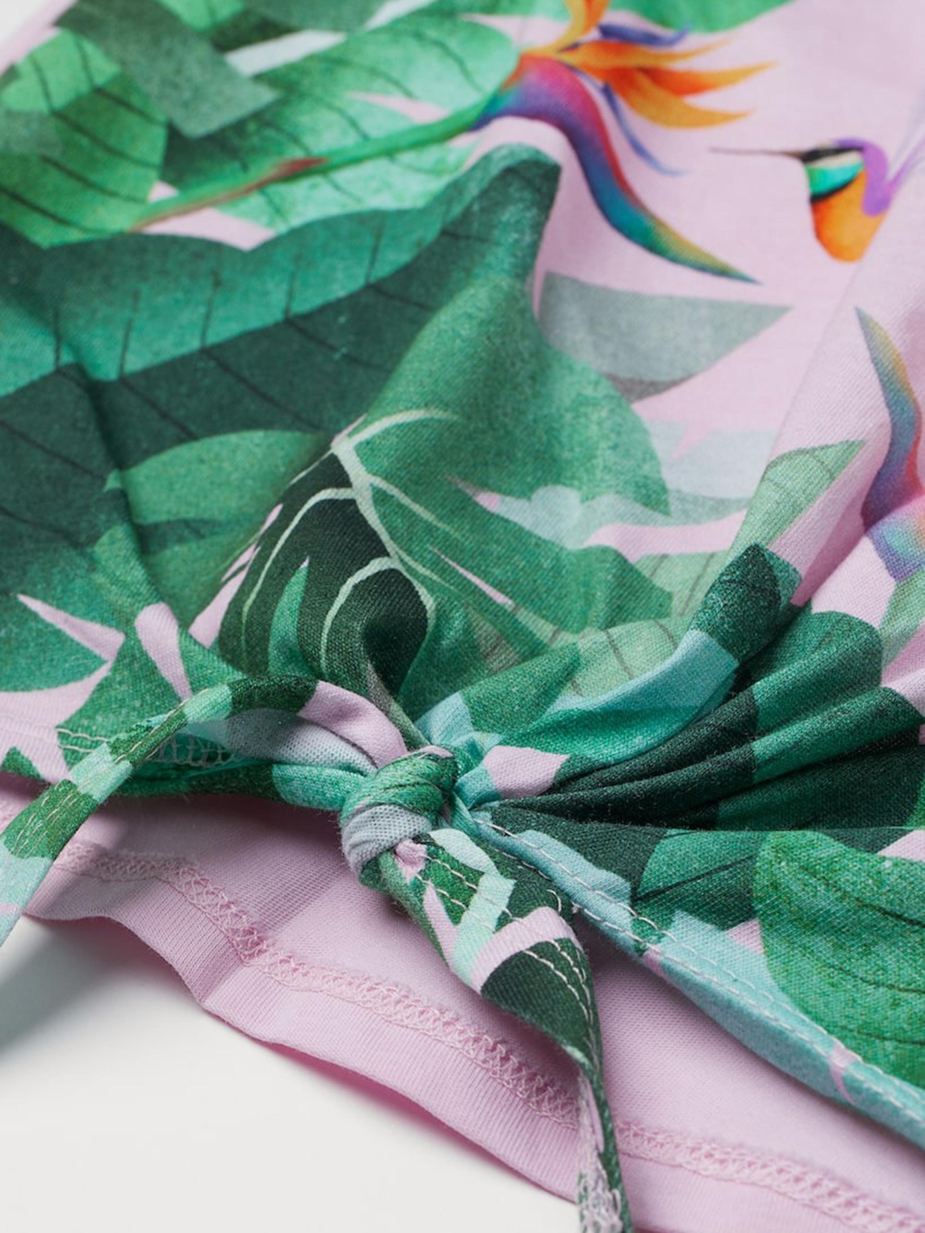 Футболка H&M модель 9749153kwer_Розовый Фото