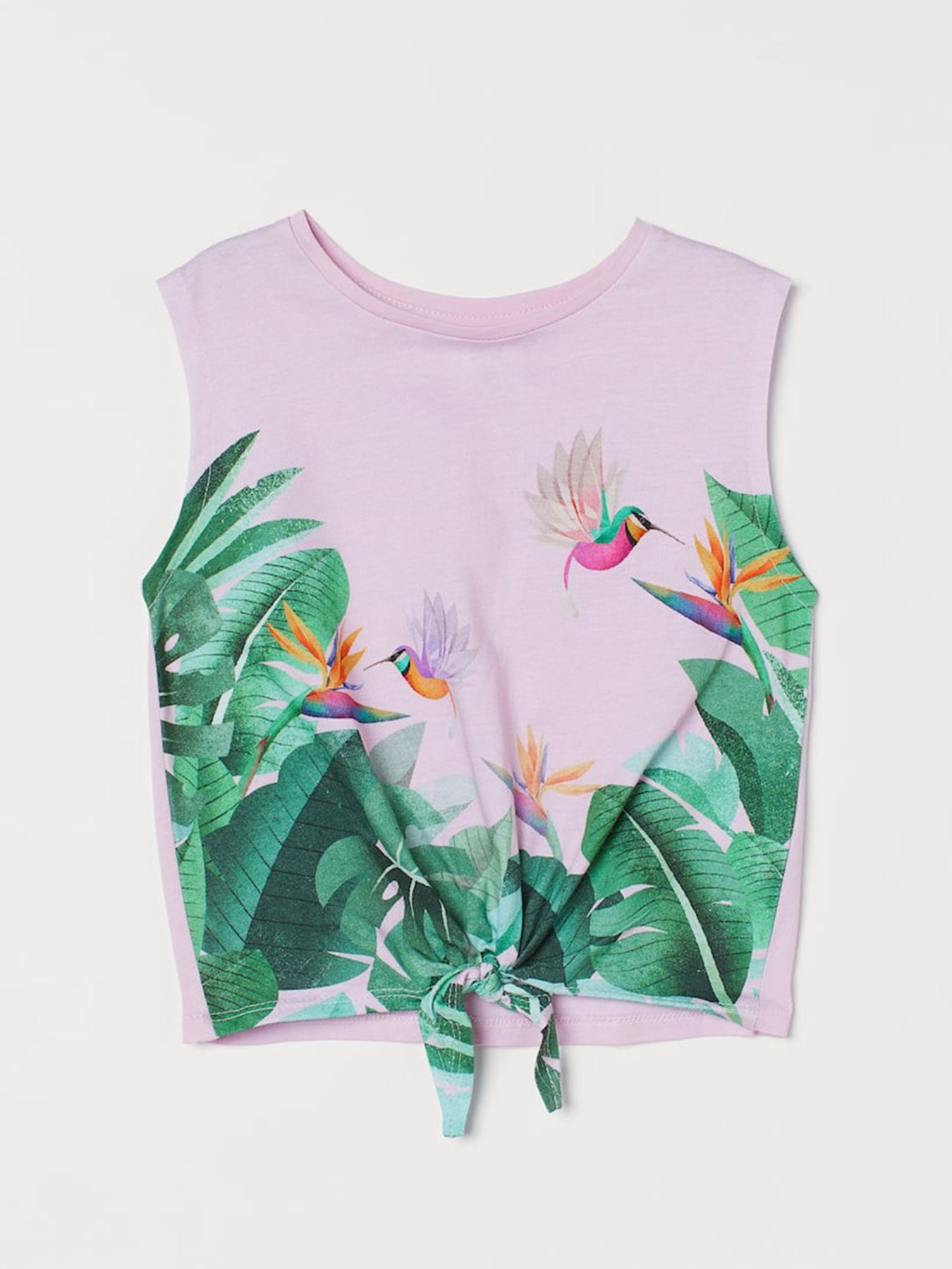 Футболка H&M модель 9749153kwer_Розовый Фото