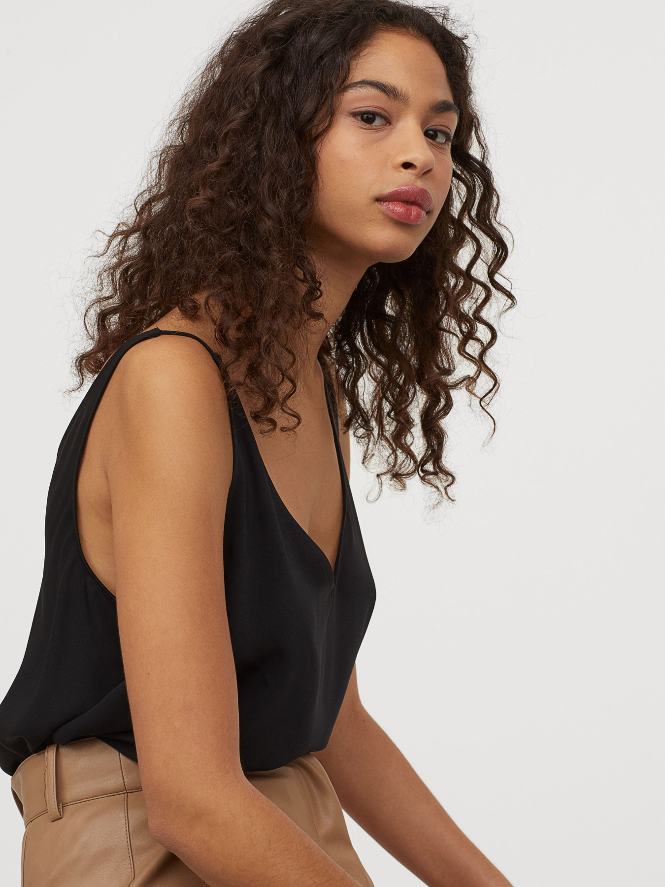 Майка H&M модель 8317771wer_Черный Фото