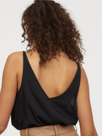 Майка H&M модель 8317771wer_Черный Фото