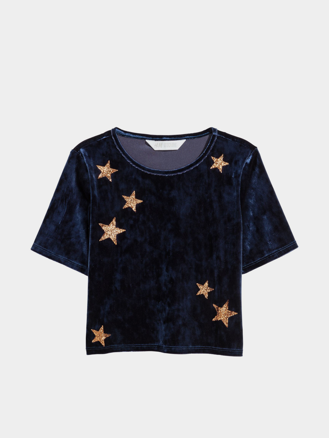 Футболка H&M модель 5885086arl_Темно-синий Фото