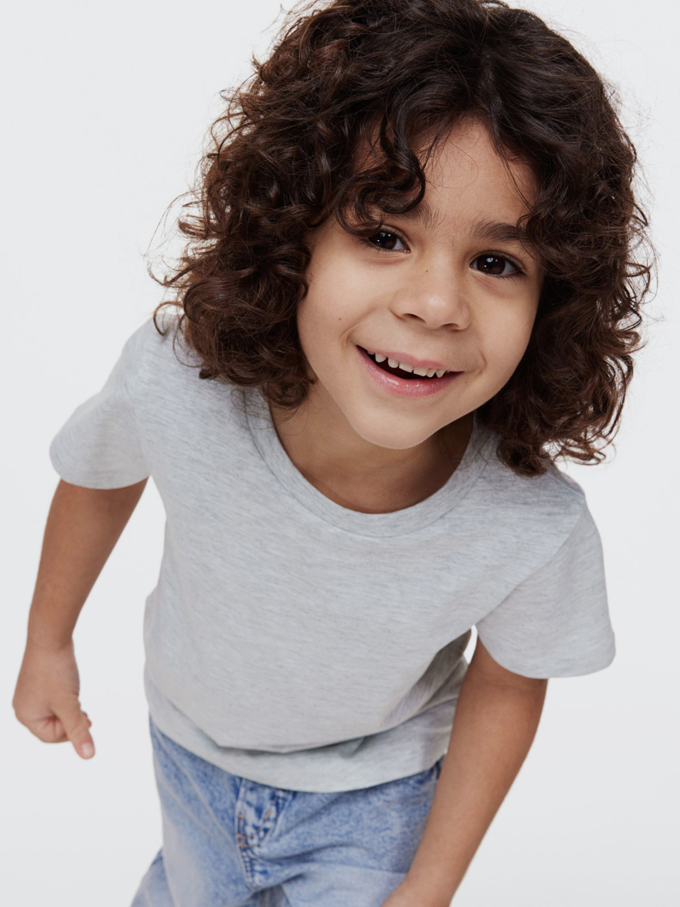 Футболка H&M модель 5442903arl_Серый Фото