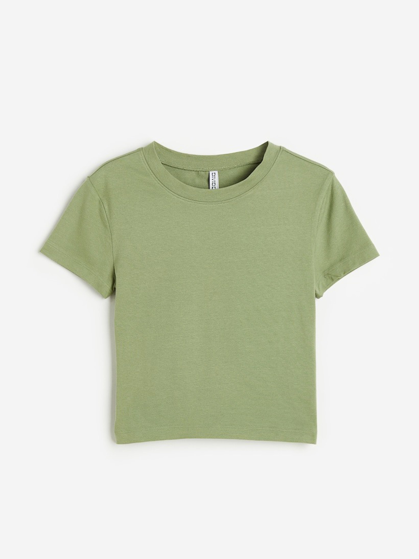 Футболка H&M модель 4148127wer_Зеленый Фото