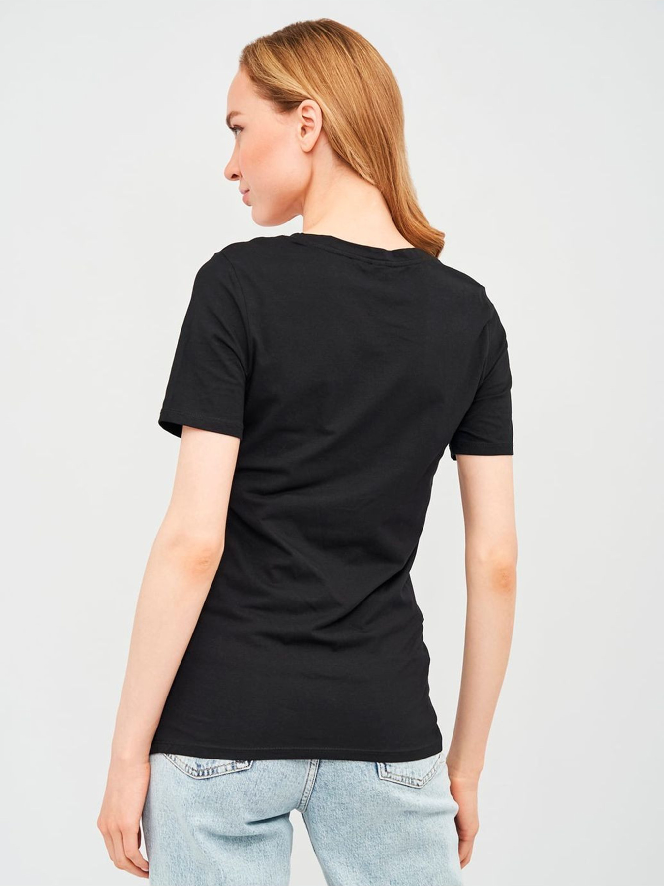 Футболка H&M модель 8519363wer_Черный Фото