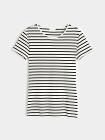 Футболка H&M модель 11504707wer_Черно-белый Фото