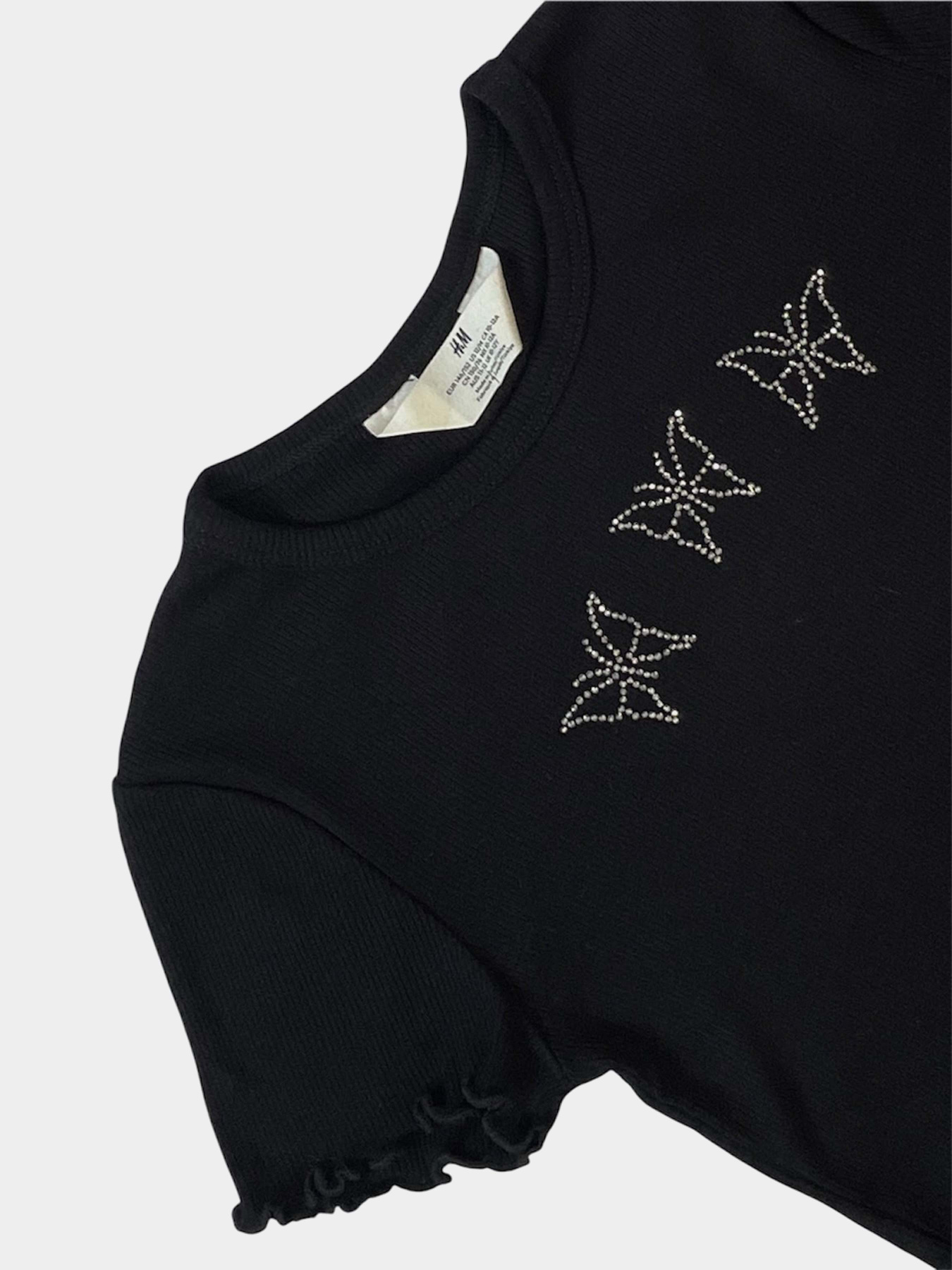 Футболка H&M модель 1147905kwer_Черный Фото