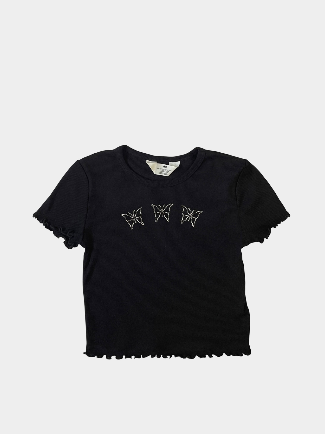 Футболка H&M модель 1147905kwer_Черный Фото