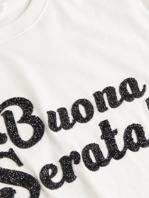 Футболка H&M модель 10566337wer_Молочный Фото