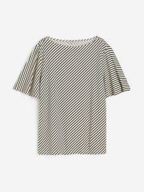 Футболка H&M модель 1132997wer_Черно-белый Фото