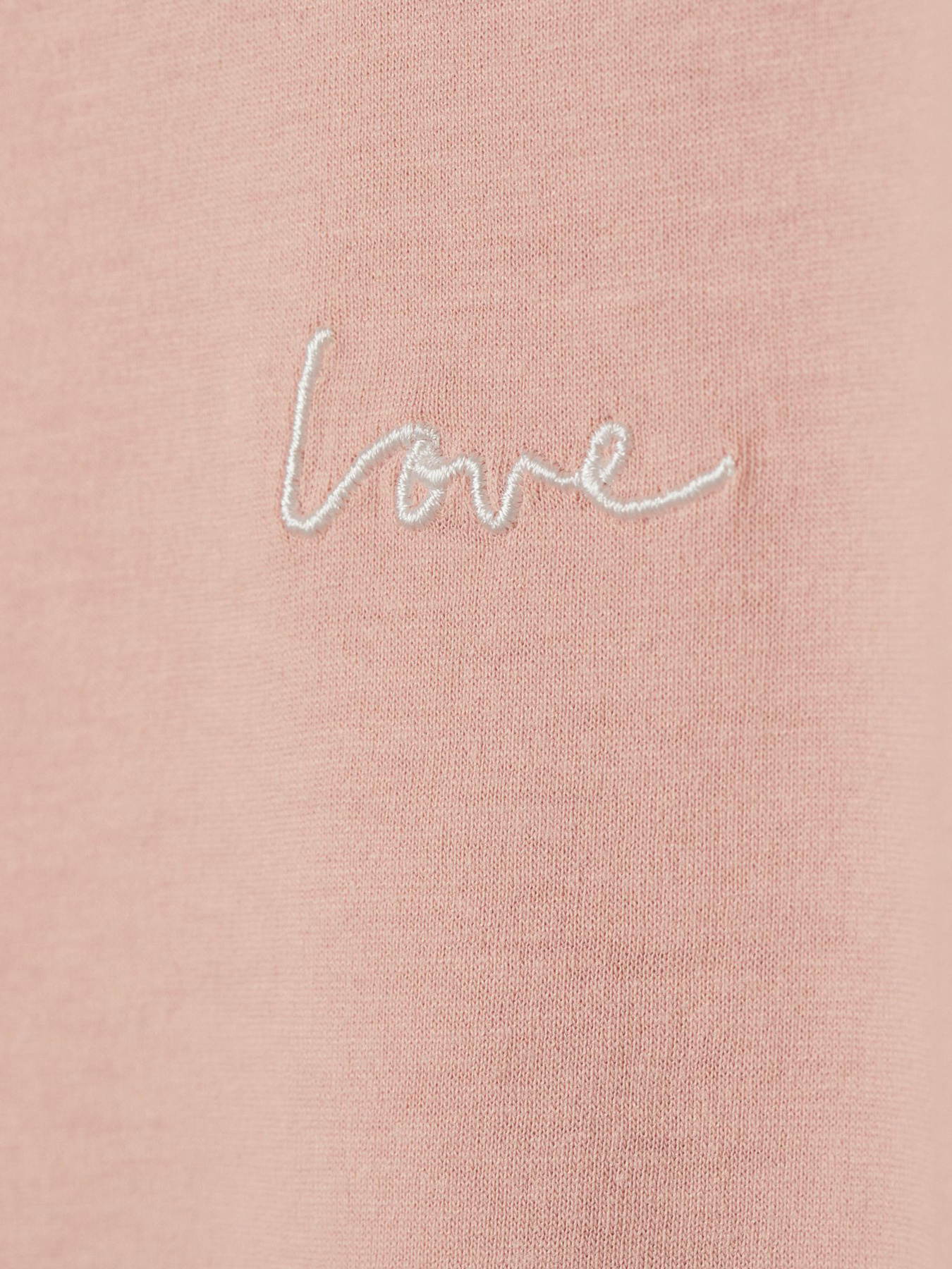 Футболка H&M модель 7174902wer_Пудровый Фото