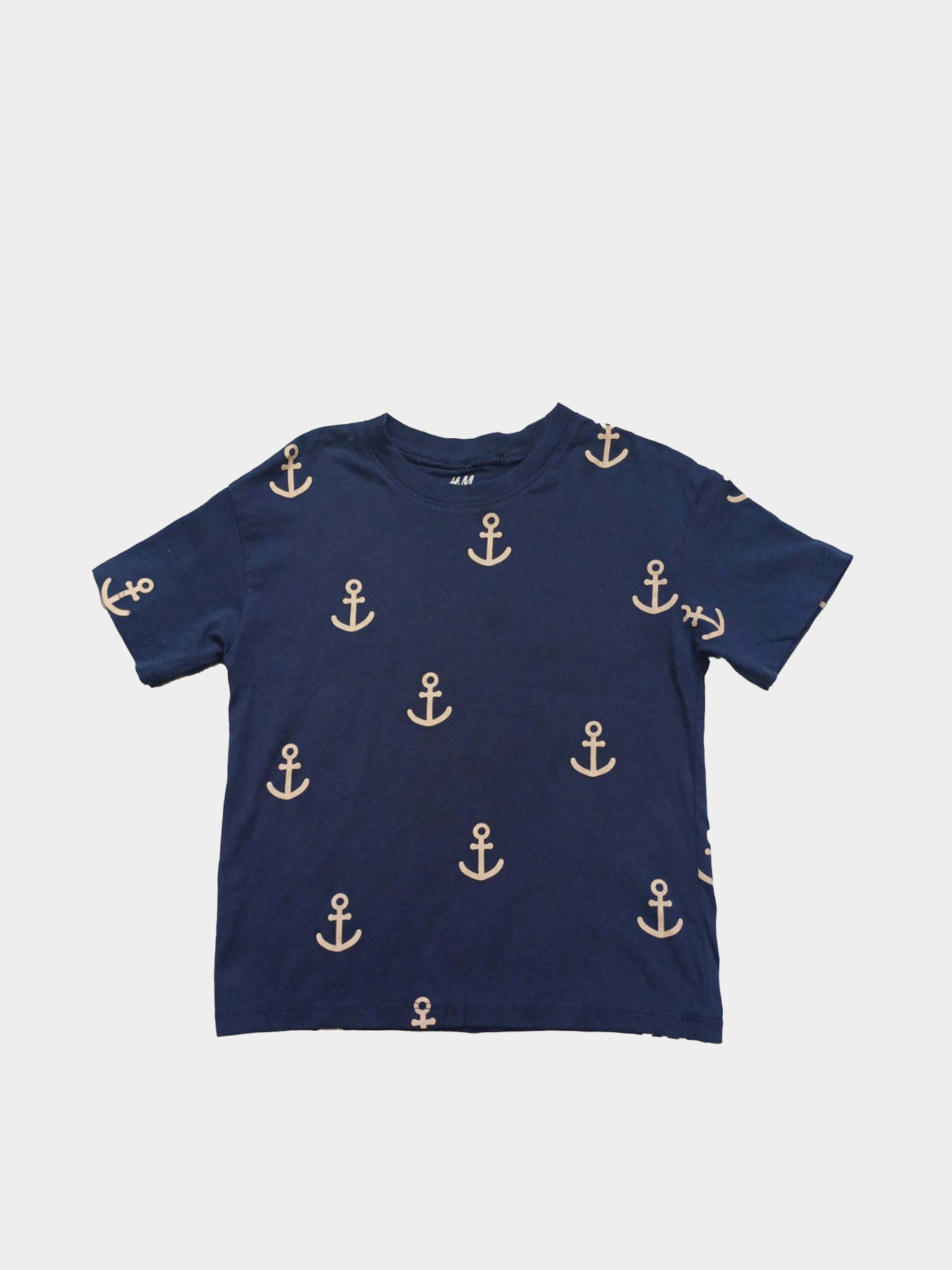 Футболка H&M модель 1126050kwer_Синий Фото