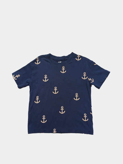 Футболка H&M модель 1126050kwer_Синий Фото