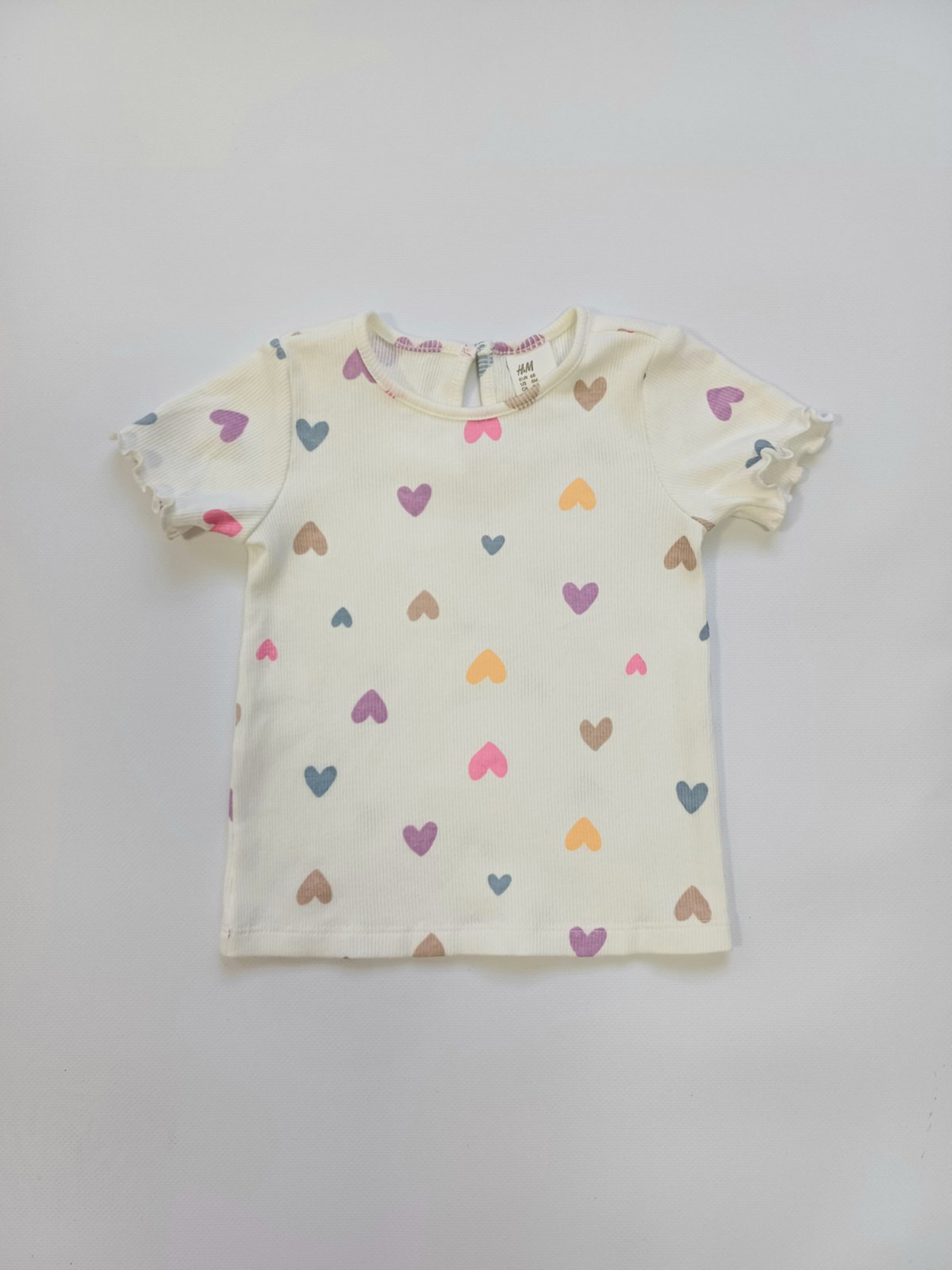 Футболка H&M модель 2369743kwer_Белый Фото