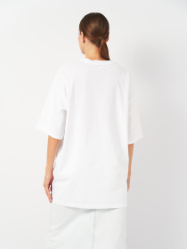 Футболка Monki модель 5121685ral_Белый Футболка Monki модель 5121685ral_Белый Фото