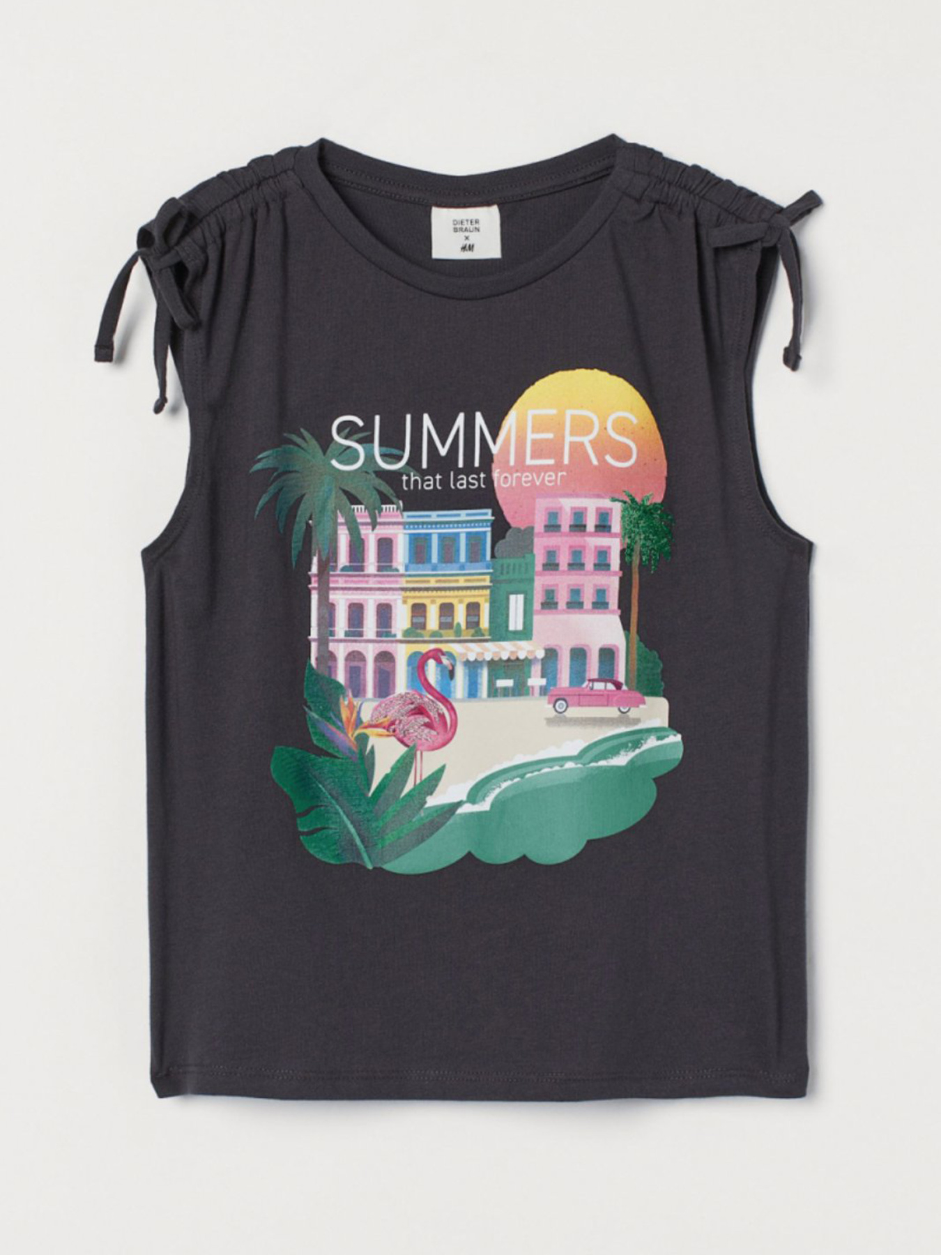 Футболка H&M модель 9691043kwer_Серый Фото